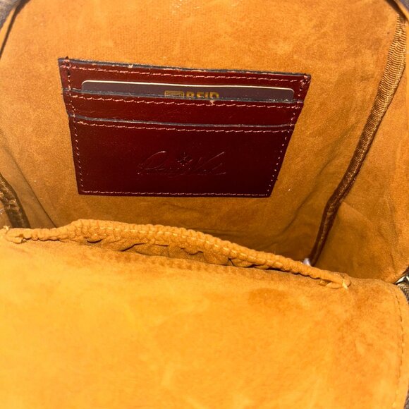 Patricia Nash Ennis Sling Style Backpack Bag Tuscan Fields NWT - Picture 9 of 12